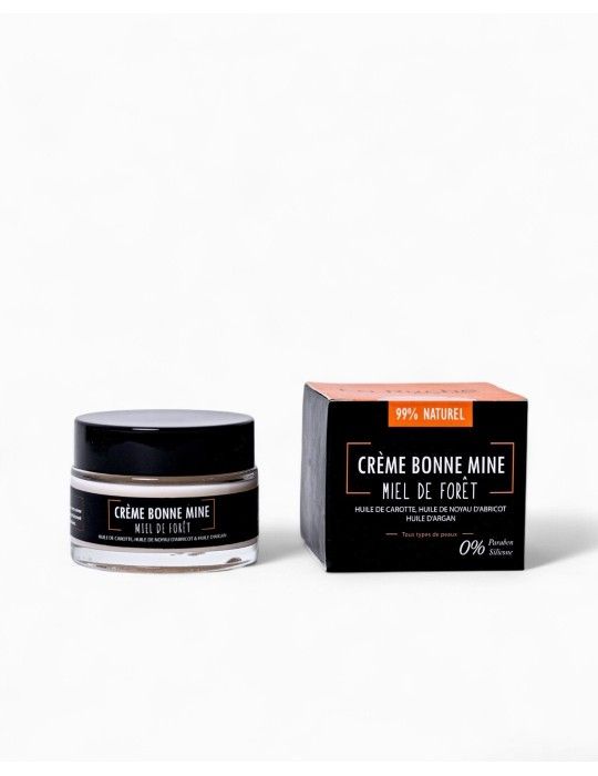 Crème Bonne Mine – Miel_ Carotte - Huiles précieuses